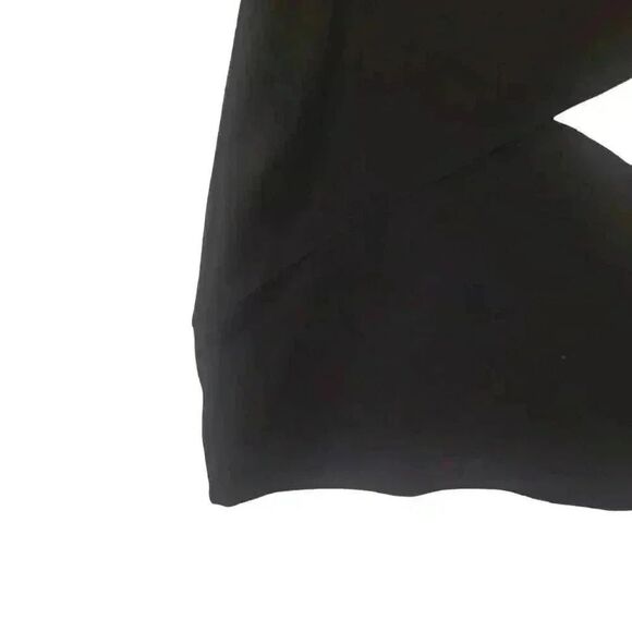 Banana Republic Women's Colorblock Black & Ivory Rayon/Nylon/Spandex Side Zip Mi - Picture 4 of 11